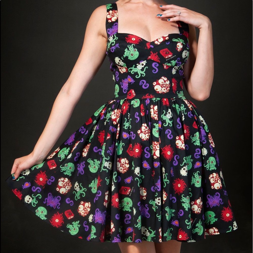 pinup girl cthulhu vera dress